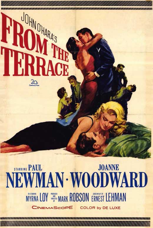 From the Terrace Movie Poster Print showcasing vibrant colors and iconic imagery.