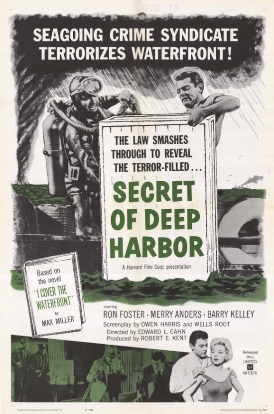 Secret of Deep Harbor Movie Poster Print featuring cinematic artwork.