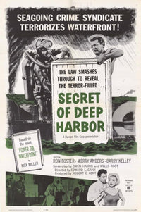 Secret of Deep Harbor Movie Poster Print featuring cinematic artwork.