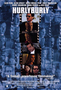 Hurlyburly Movie Poster Print featuring vibrant colors and cinematic theme.