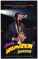 British Animation Invasion Movie Poster Print featuring vibrant designs and colors.