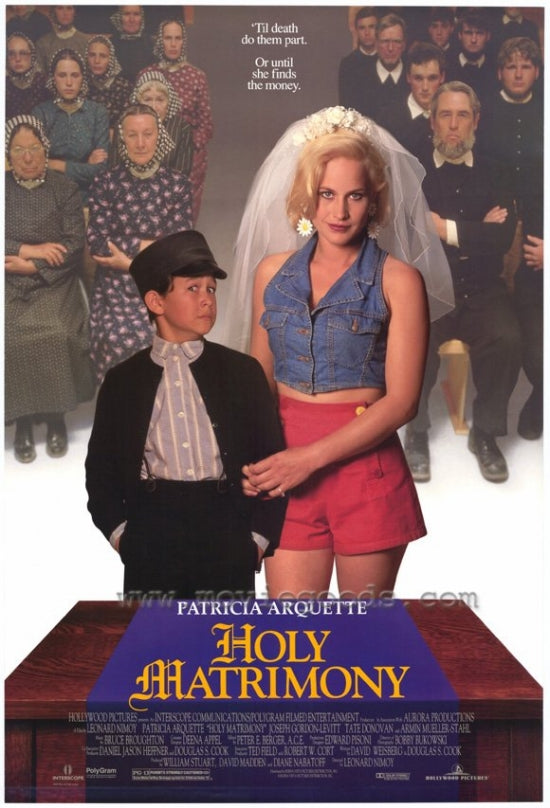 Holy Matrimony Movie Poster Print showcasing romantic themes.