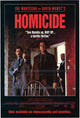 Homicide Movie Poster Print showcasing intriguing artwork.