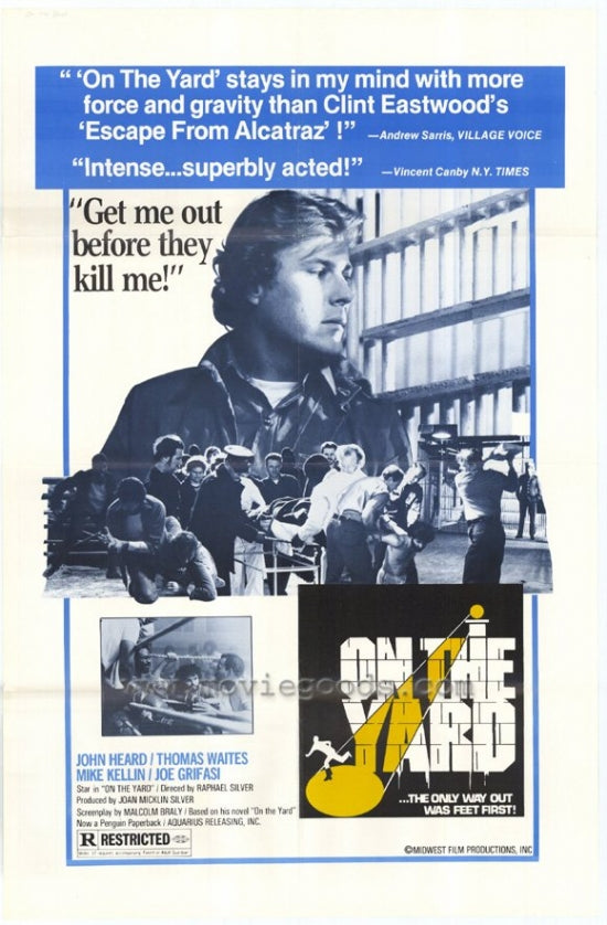 On the Yard Movie Poster Print showcasing cinematic art.