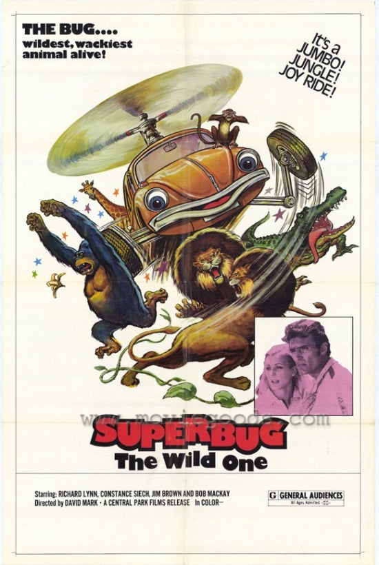 Superbug Movie Poster featuring vibrant artwork for film lovers.