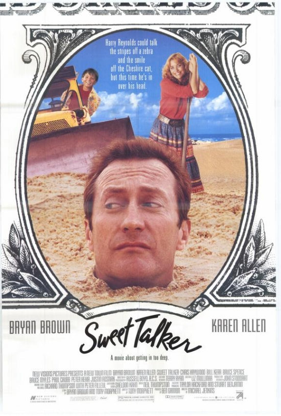 Sweet Talker Movie Poster showcasing vibrant artwork.