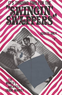 Swingin' Swappers Movie Poster Print showcasing vibrant colors and classic cinema vibes.