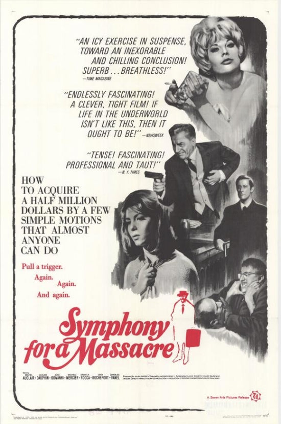 Symphony for a Massacre Movie Poster Print showcasing cinematic drama.