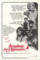 Symphony for a Massacre Movie Poster Print showcasing cinematic drama.