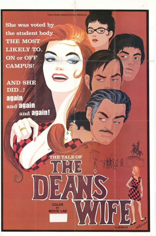 The Tale of the Dean's Wife Movie Poster featuring stunning artwork