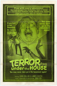 Terror From Under the House Movie Poster Print showcasing horror film art.