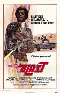 Blast Movie Poster Print featuring vibrant cinematic artwork