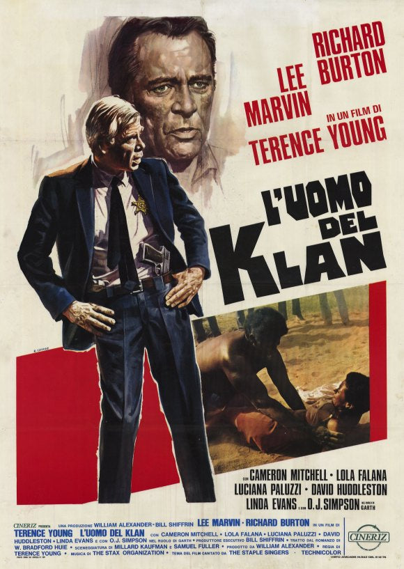 The Klansman Movie Poster Print showcasing dramatic artwork