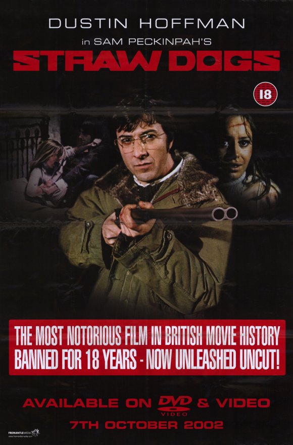 Straw Dogs Movie Poster Print featuring iconic film imagery.