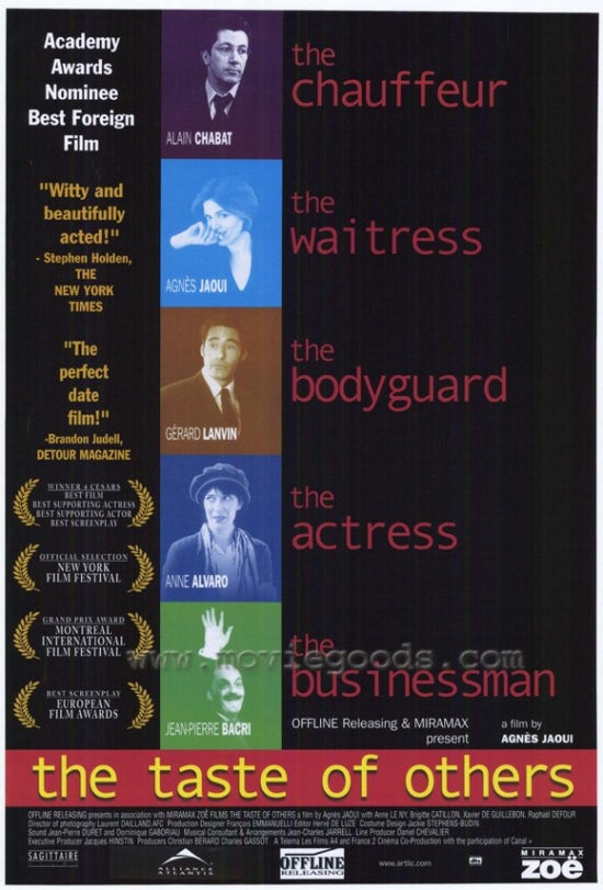 Taste of Others Movie Poster featuring captivating design.