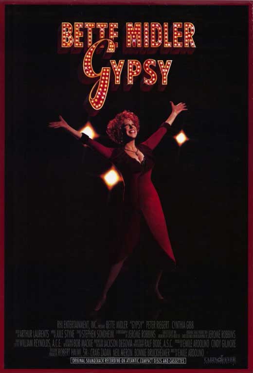 Gypsy Movie Poster Print featuring vibrant colors and captivating design.