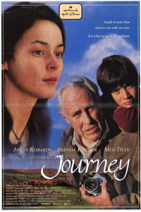 Journey Movie Poster Print featuring vibrant visuals and cinematic theme