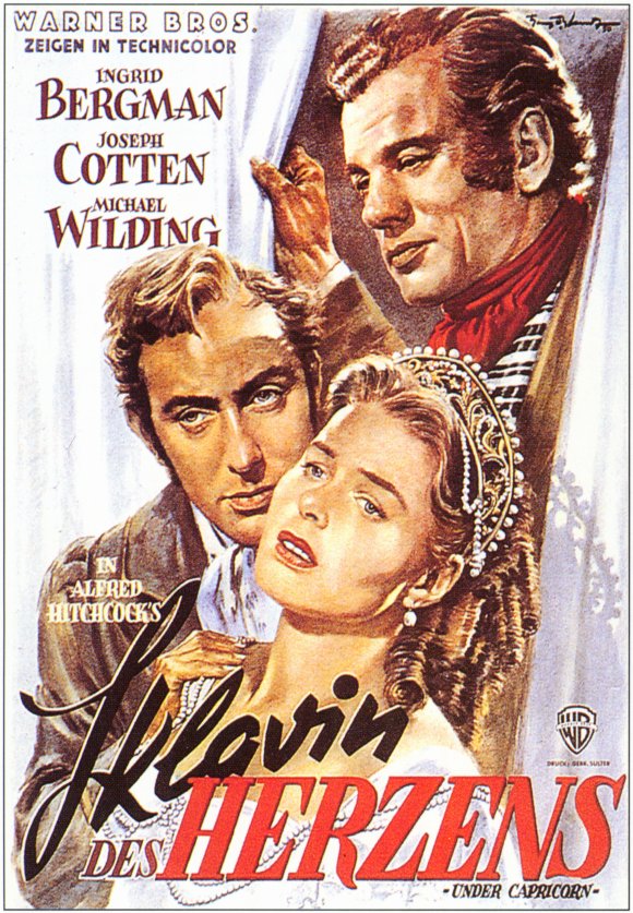 Under Capricorn Movie Poster Print showcasing classic cinema art.