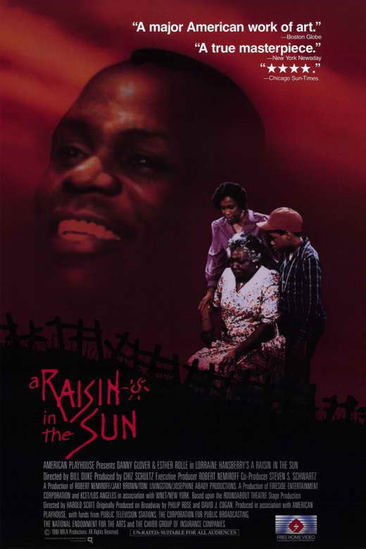 A Raisin in the Sun Movie Poster Print featuring iconic film imagery.