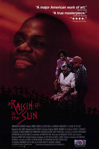 A Raisin in the Sun Movie Poster Print featuring iconic film imagery.