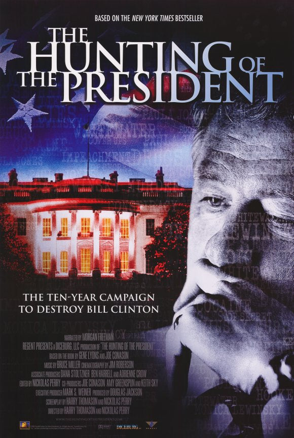 The Hunting of the President Movie Poster Print for home decor.