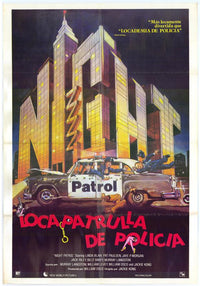 Night Patrol Movie Poster Print showcasing classic film artwork.