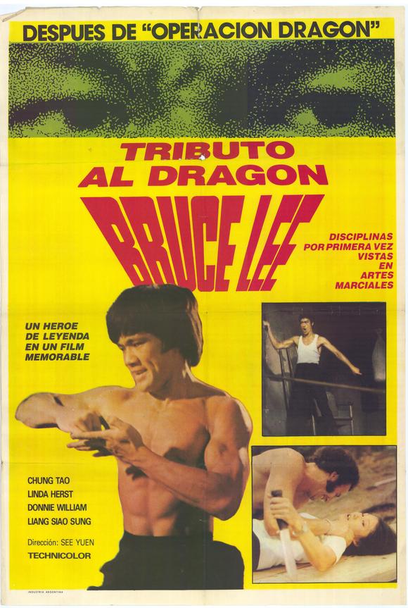 The Dragon Lives Movie Poster Print showcasing vibrant imagery.