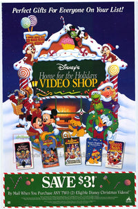 Disney Video Posters Movie Poster Print, vibrant Disney artwork, available in multiple sizes.