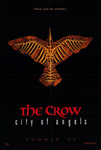 The Crow 2: City of Angels Movie Poster Print featuring dark cinematic art.