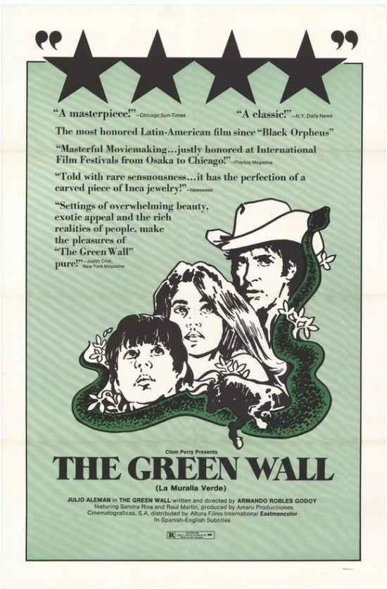 The Green Wall Movie Poster Print showcasing vibrant visuals and design.