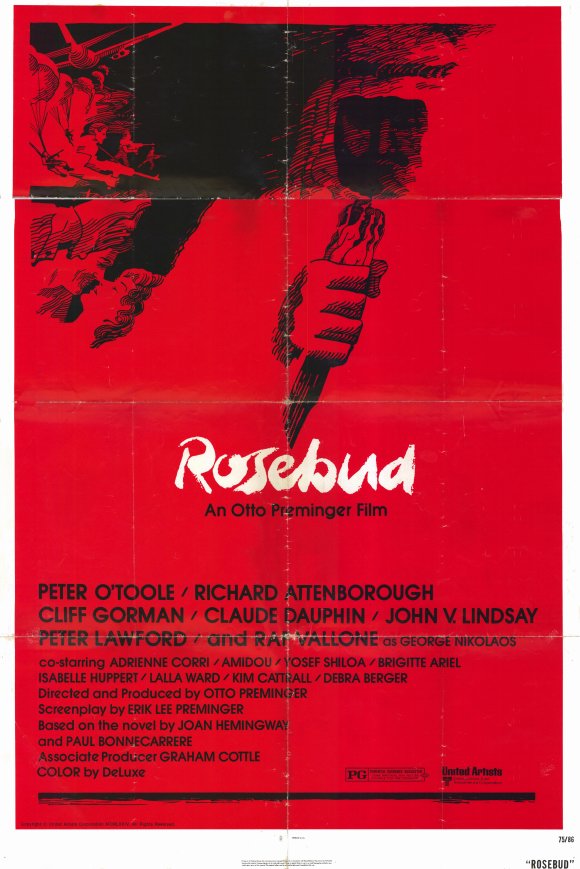 Rosebud Movie Poster Print showcasing classic film art.