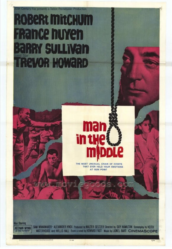 Man in the Middle Movie Poster Print showcasing dynamic film visuals.
