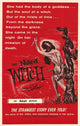 The Naked Witch Movie Poster Print showcasing classic film art.