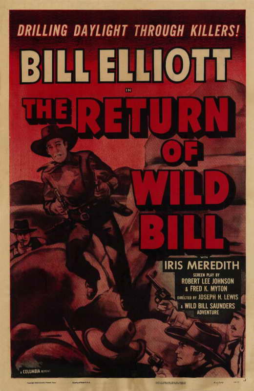 The Return of Wild Bill Movie Poster Print showcasing iconic film art.