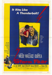 Storm Fear Movie Poster Print showcasing suspenseful visuals.