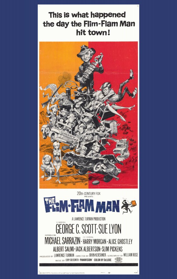 Flim-Flam Man Movie Poster showcasing classic film artwork.
