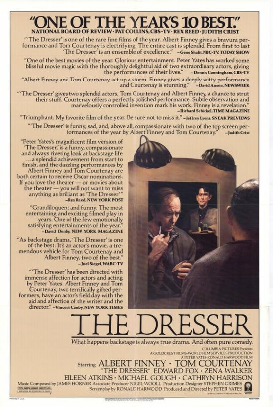 The Dresser Movie Poster Print showcasing vibrant colors and theatrical art.