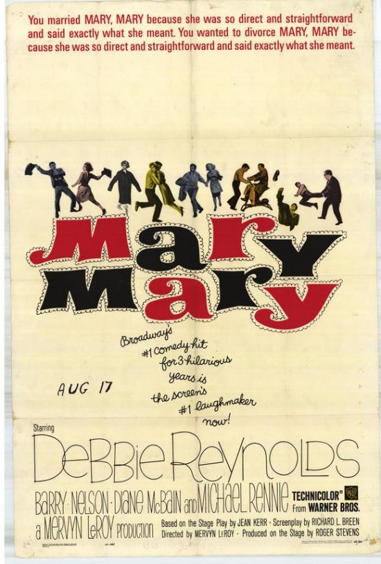 Mary Mary Movie Poster Print featuring vibrant visuals for cinema lovers