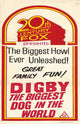 Digby the Biggest Dog in the World Movie Poster Print showcasing the giant dog character.