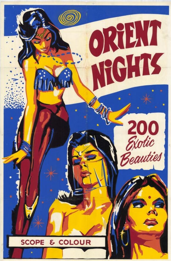 Orient Nights Movie Poster Print showcasing vibrant colors and captivating design.