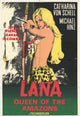 Lana Queen of the Amazons Movie Poster Print showcasing a powerful female character.