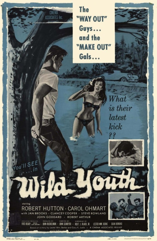 Wild Youth Movie Poster Print featuring vibrant artwork.