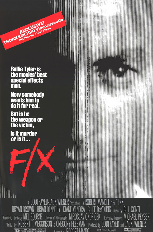 FX Murder By Illusion Movie Poster Print showcasing suspenseful cinematic art.