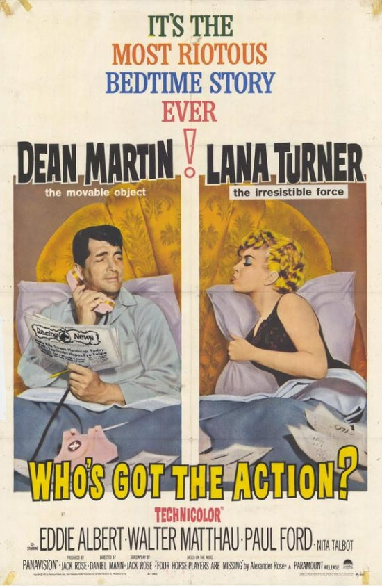 Who's Got the Action Movie Poster Print - Available in multiple sizes