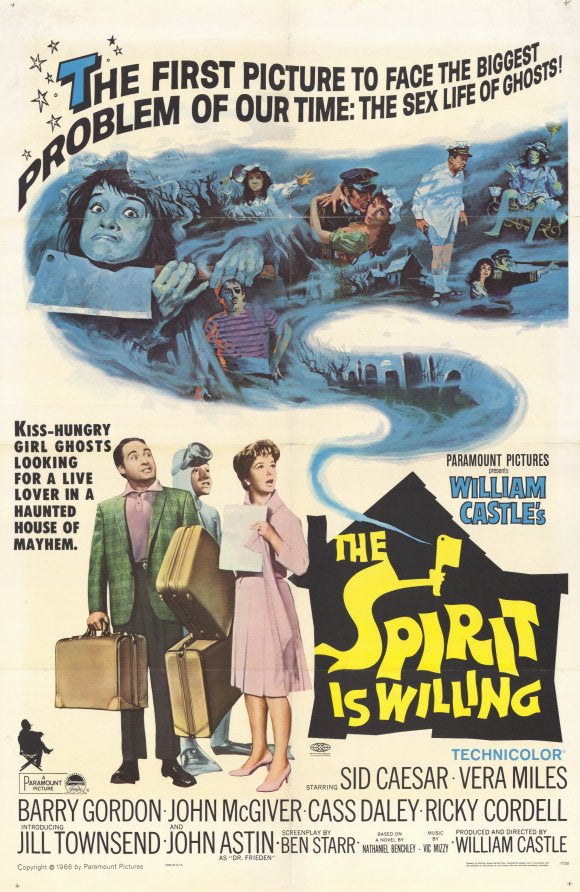 The Spirit is Willing Movie Poster Print artwork