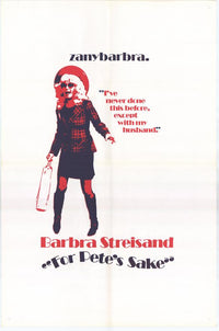 For Pete's Sake Movie Poster Print featuring vibrant design