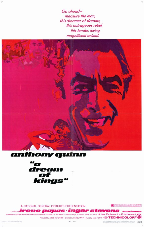 A Dream of Kings Movie Poster Print featuring vibrant cinematic imagery.