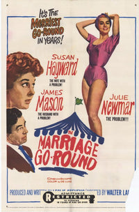 Marriage Go Round Movie Poster Print showcasing classic film decor.