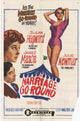 Marriage Go Round Movie Poster Print showcasing classic film decor.