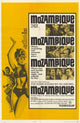Mozambique Movie Poster Print featuring vibrant imagery.